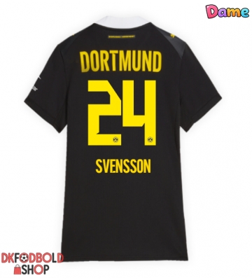 Borussia Dortmund Daniel Svensson #24 Udebanetrøje Dame 2026-27 Kort ærmer